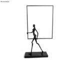 Black Wonder Women Table Showpeice (L, Black) - Image 4