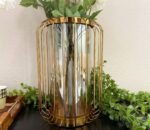 Lush Dome Vase (L, Gold) - Image 2