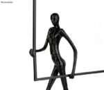 Black Wonder Women Table Showpeice (L, Black) - Image 2