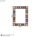 Eoho Mirror With Frame (Honey Finish) - Image 3