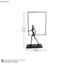 Black Wonder Women Table Showpeice (L, Black) - Image 3