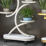 Circular Flower Plant Stand Modern Decoration Plant - Image 2