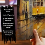 SFO Yellow Cable Car by Californian Kaleidoscope (Copy) - Image 3