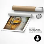 SFO Yellow Cable Car by Californian Kaleidoscope (Copy) - Image 4